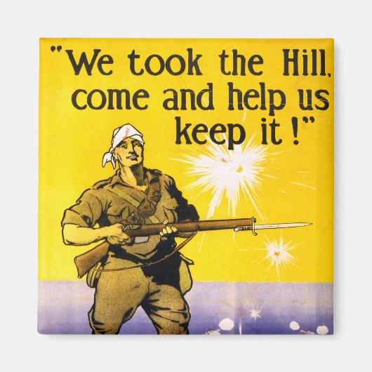 We Took The Hill Magneet (Voorkant)