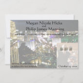 We trouwden in Las Vegas Nevada Foto Aankondiging (Voorkant)