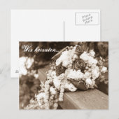 We trouwen... briefkaart (Voorkant / Achterkant)