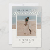 We Trouwen Redactionele Foto Save The Date (Voorkant)