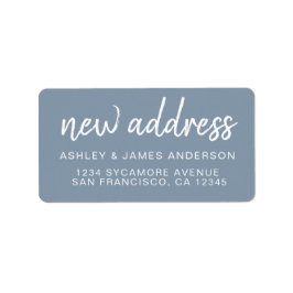 We’ve Moved Ashley Blue New Address Etiket