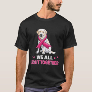 We vechten allemaal samen Breast Cancer Awareness T-shirt