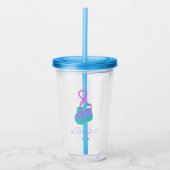 We vechten niet eerlijk acryl drinkbeker (Voorkant)