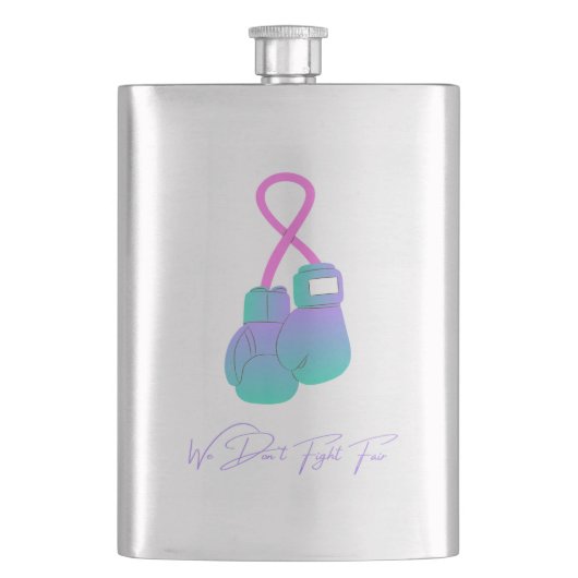 We vechten niet eerlijk flacon (Voorkant)