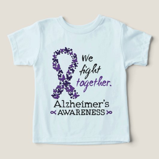 We vechten samen - Alzheimer bewustzijn (Design voorkant)