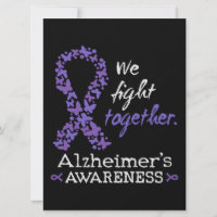 We vechten samen - Alzheimer bewustzijn