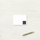 We vechten samen - Alzheimer bewustzijn Post-it® Notes (Op bureau)