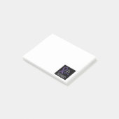 We vechten samen - Alzheimer bewustzijn Post-it® Notes (Schuin)
