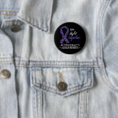 We vechten samen - Alzheimer bewustzijn Ronde Button 5,7 Cm (In situ)
