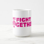 We vechten samen - Hope Fight Cure Cancer Koffiemok (Center)