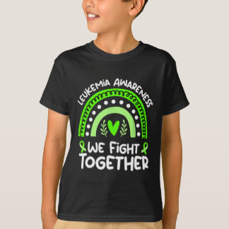 We vechten samen Leukemie Bewustzijn Leukemie 1 T-shirt