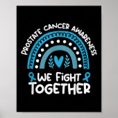 We vechten samen Prostaatkanker Bewustzijn Prosta Poster (Voorkant)