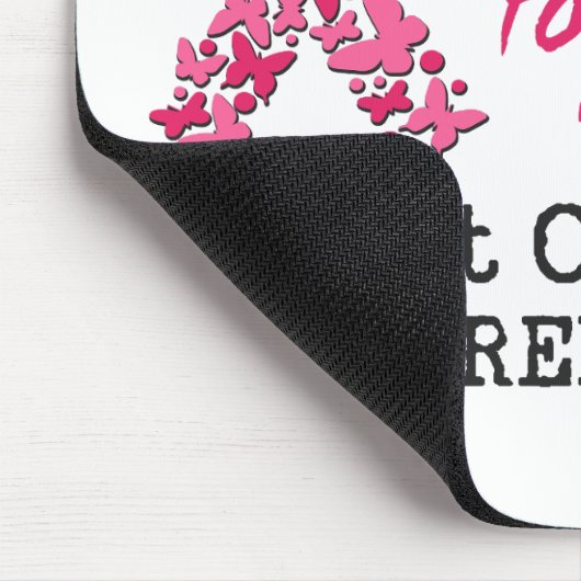 We vechten samen tegen borstkanker muismat (Hoek)