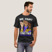 We Vechten Samen WEST NILE VIRUS BEWUSTZIJN T-shirt (Voorkant volledig)
