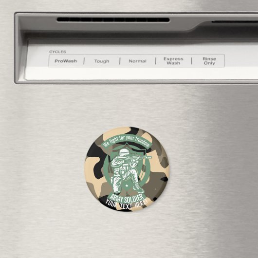 We vechten voor je vrijheid magneet (Insitu (Vaatwasser))