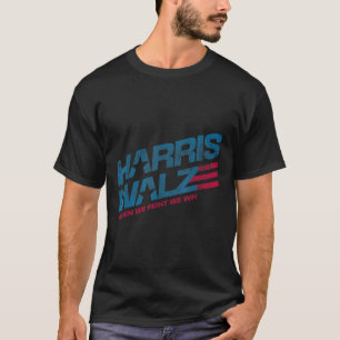 We vechten we winnen Kamala Harris Cat Lady Boho T-shirt