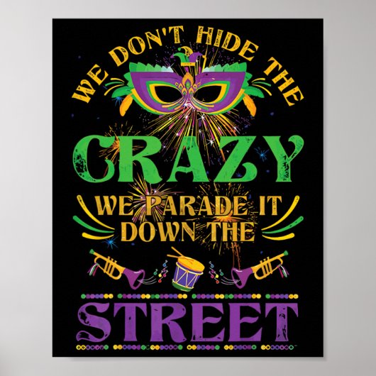 We verbergen het niet... we paraderen het op straa poster (Voorkant)