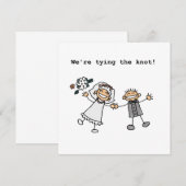 We verbinden de knoop aankondiging (Voorkant / Achterkant)