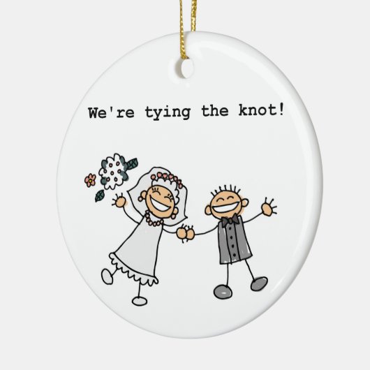 We verbinden de knoop keramisch ornament (Links)