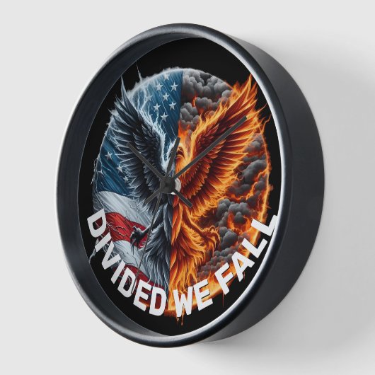 We verdeelden Herfst Burning Flag en Eagle (Hoek)