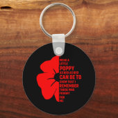 We vergeten Anzac Dag Sleutelhanger (Voorkant)