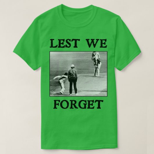 We vergeten het. t-shirt (Design voorkant)