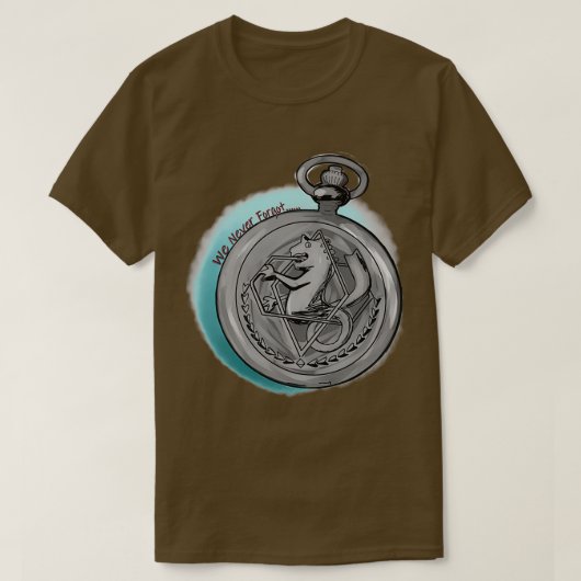 We vergeten nooit t-shirt (Design voorkant)