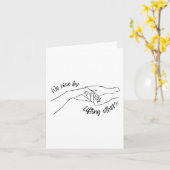 We verheffen ons door de Sticker van anderen op te Kaart (Gele Bloem)