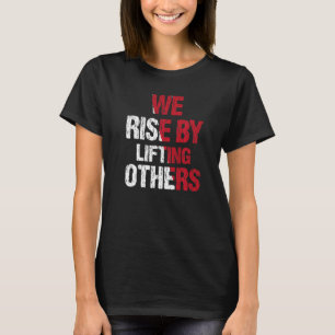 We verhogen door andere Inspirerend prijsopgave op T-shirt