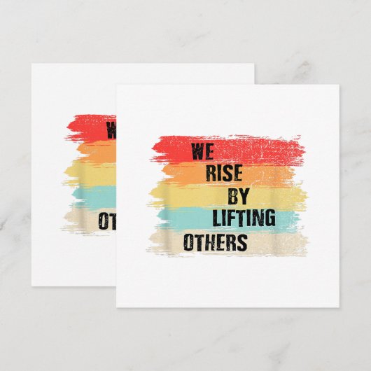 We verhogen door andere Motivatie offertes op te h (Voorkant / Achterkant)