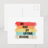 We verhogen door andere Motivatie offertes op te h Briefkaart (Voorkant / Achterkant)