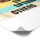 We verhogen door andere Motivatie offertes op te h Poster (Hoek)