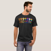 We verhogen samen LGBTQ Pride Social Justice Equal T-shirt (Voorkant volledig)