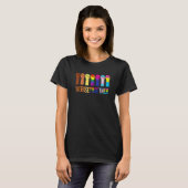 We verhogen samen zwarte lobt Gay Pride Support Lg T-shirt (Voorkant volledig)