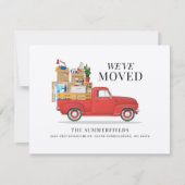 We Verhuisd Adreswijziging Verhuisbericht (Voorkant)
