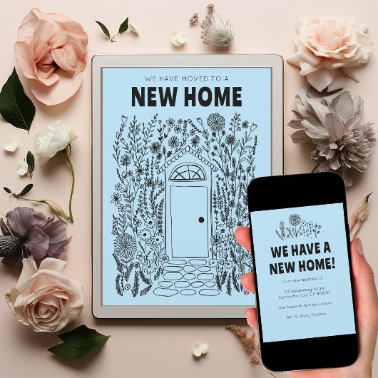 We verhuisden adres veranderen tuindeur digitale K Kaart