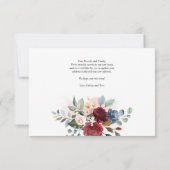 We verhuisden adres Waterverf bewegende aankondigi (Achterkant)