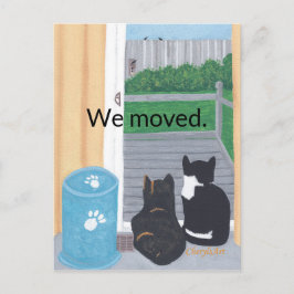 We verhuisden, Cat Lovers Briefkaarten
