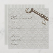 We verhuisden de aankondiging (Voorkant / Achterkant)