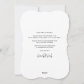 We verhuisden de kerstpalmboom van de Feestdagen Feestdagenkaart (Achterkant)