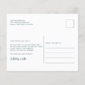 We Verhuisden Handgeschreven Script Verhuisbericht (Achterkant)