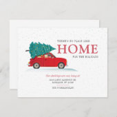 We verhuisden kerstvakantie verhuizing aankondiging (Voorkant / Achterkant)