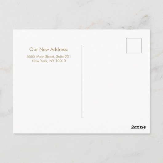 We verhuisden Monstera Tropical Leaf Kerstpostca Briefkaart (Achterkant)