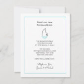 We verhuisden naar Florida Kaart en Dolfijnen Nieu (Achterkant)