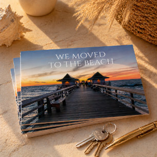 We verhuisden naar het strand Naples Pier Florida  Briefkaart
