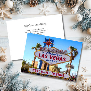 We verhuisden naar Las Vegas New Home Aankondiging