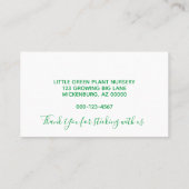 We verhuisden naar Lucky Bamboo Visitekaartje (Achterkant)