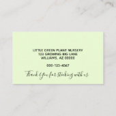 We verhuisden naar Lucky Bamboo Visitekaartje (Achterkant)