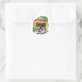 We verhuisden sticker (Tas)