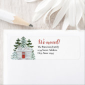 We verhuisden thuis etiket (Insitu)